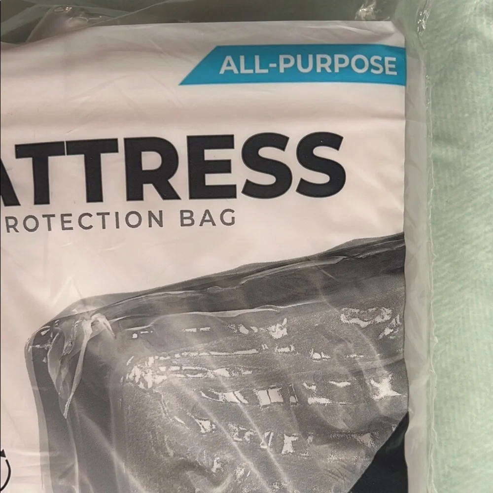 All-Purpose Mattress Protection Bag - Clear, Queen or King Size